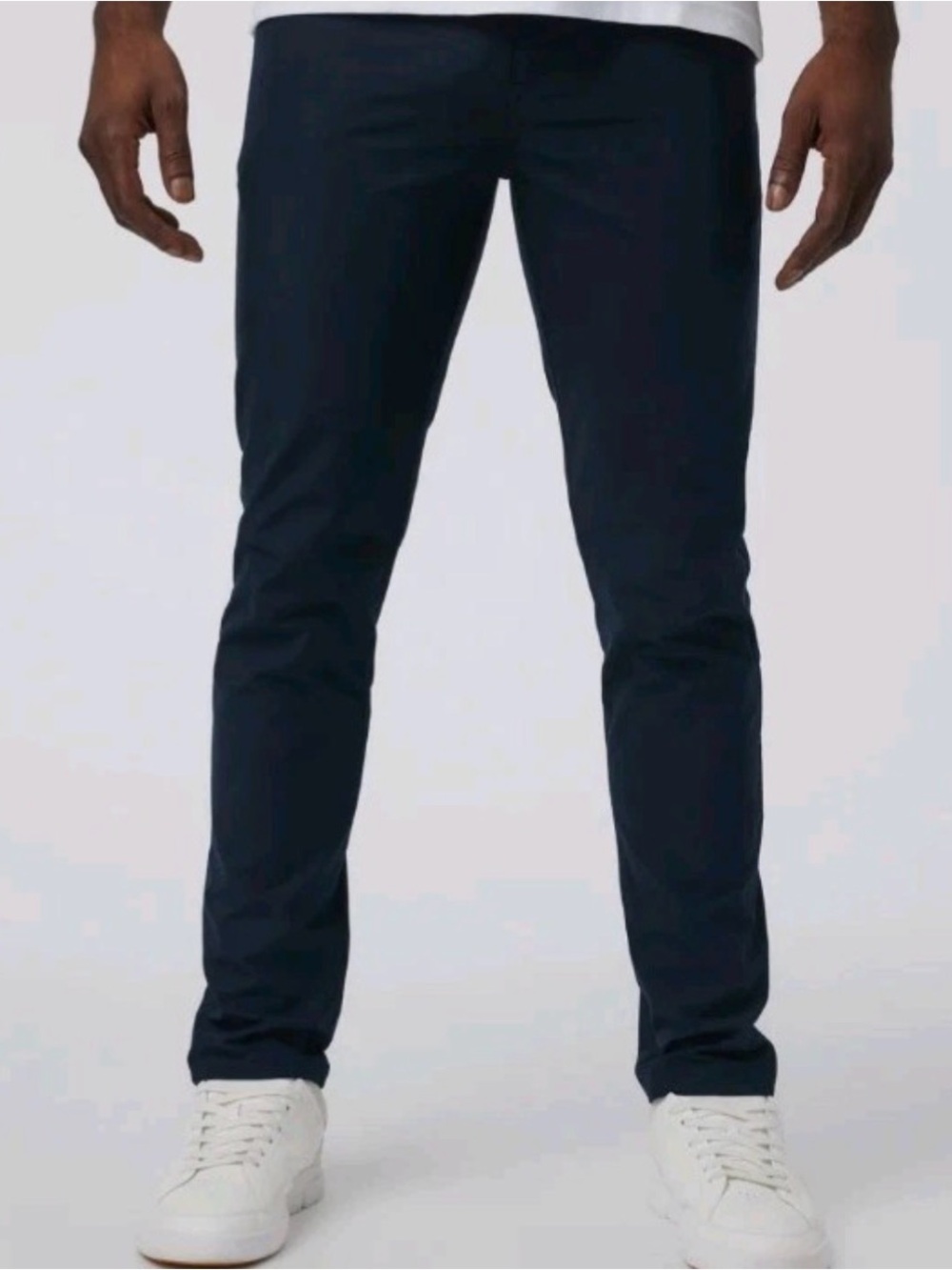 Vuori Meta Pants Men 30x26 Black Technical Stretch 5-Pocket Trousers Performance